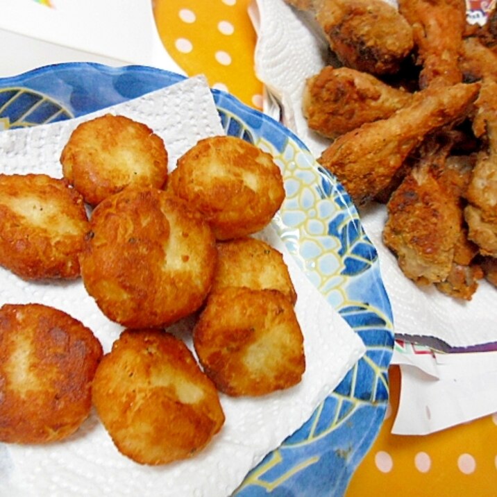 簡単おいしい じゃがいもチーズフライ おつまみにも